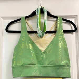 Crowned Athletics Lily Pad Princess sports bra